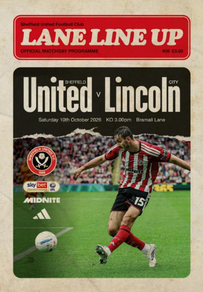 SHEFFIELD UNITED v LINCOLN CITY 2026/27